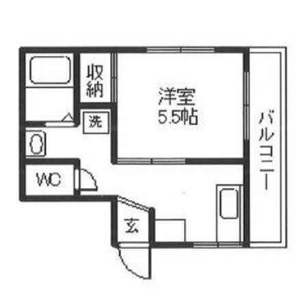 社町駅 徒歩37分 3階の物件間取画像